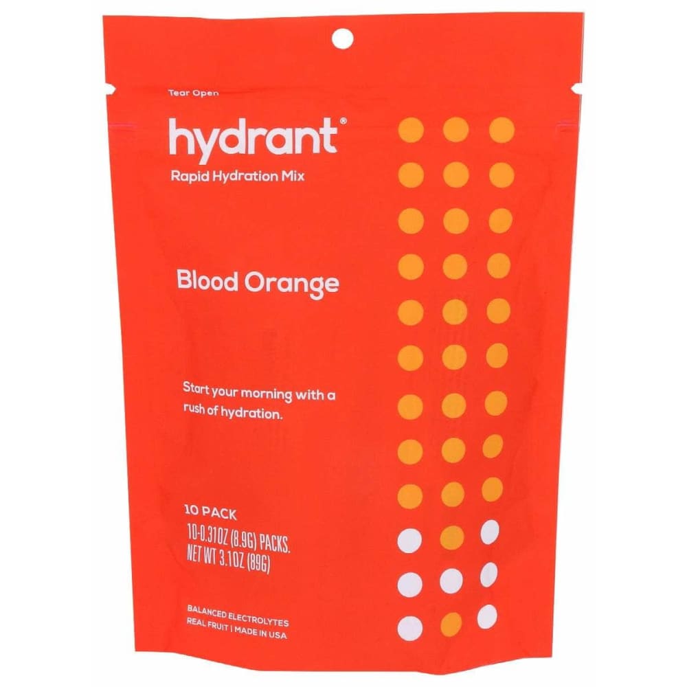 HYDRANT Hydrant Rapid Hydration Mix Blood Orange, 10 Ea