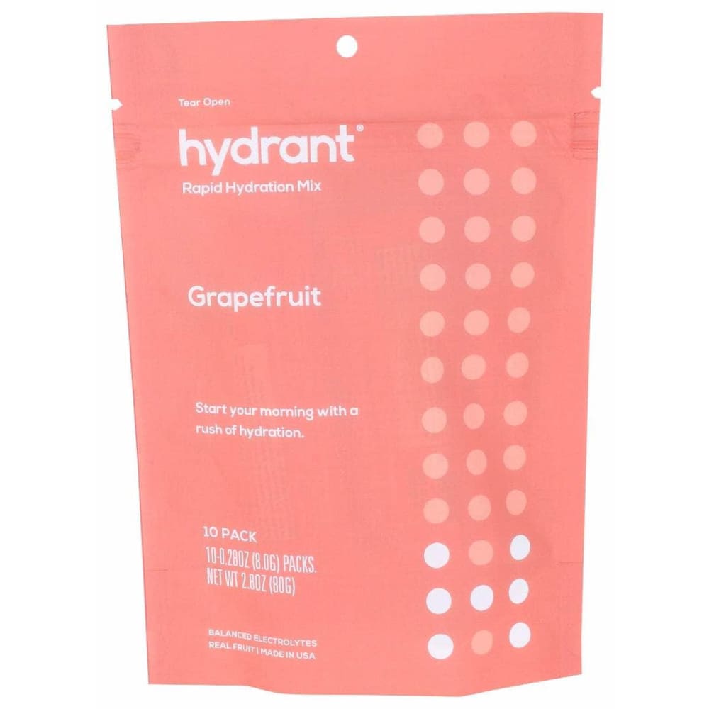 HYDRANT Hydrant Rapid Hydration Mix Grapefruit, 10 Ea