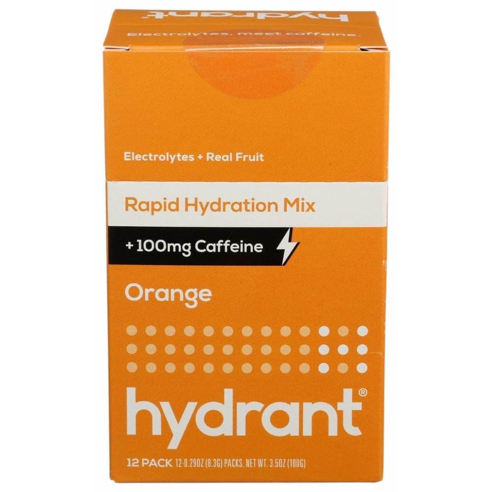 HYDRANT Hydrant Rapid Hydration Mix Orange, 12 Ea