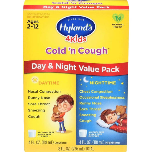 HYLAND Hyland 4 Kids Cold & Cough Day & Night Value Pack, 8 Oz