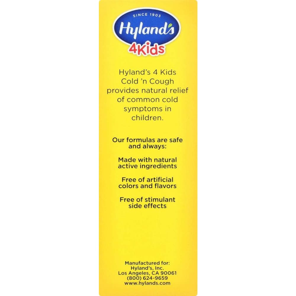 HYLAND Hyland 4 Kids Cold & Cough Day & Night Value Pack, 8 Oz