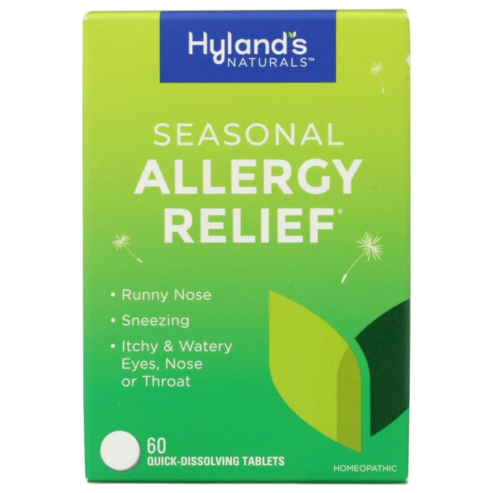 HYLAND: Allergy Relief Seasonal 60 TB (Pack of 3) - HYLAND