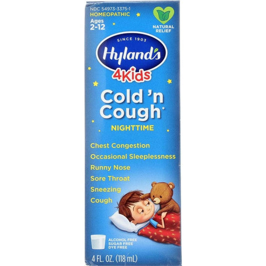 HYLAND Hyland Kids Cold N Cough Night, 4 Oz