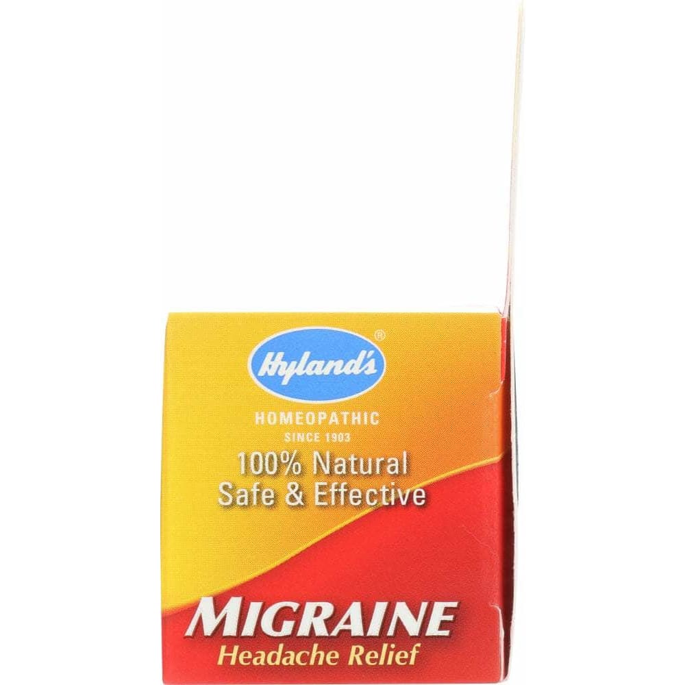 HYLANDS Hyland'S 100% Natural Homeopathic Migraine Headache Relief, 60 Tablets