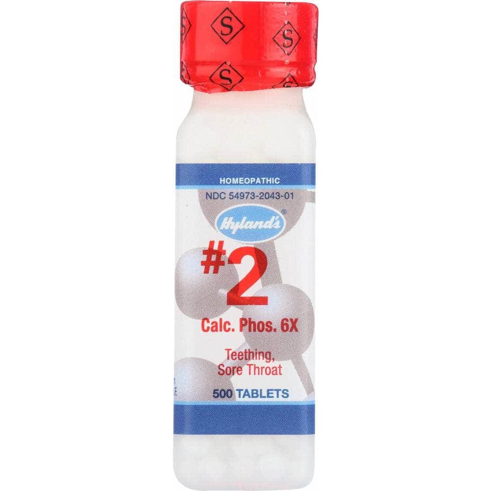 HYLANDS Baby > Baby Health HYLANDS: #2 Calcarea Phosphorica 6X, 500 Tablets