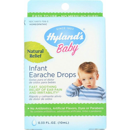 HYLAND'S Hylands Drops Ear Ache Infant, 0.33 Oz