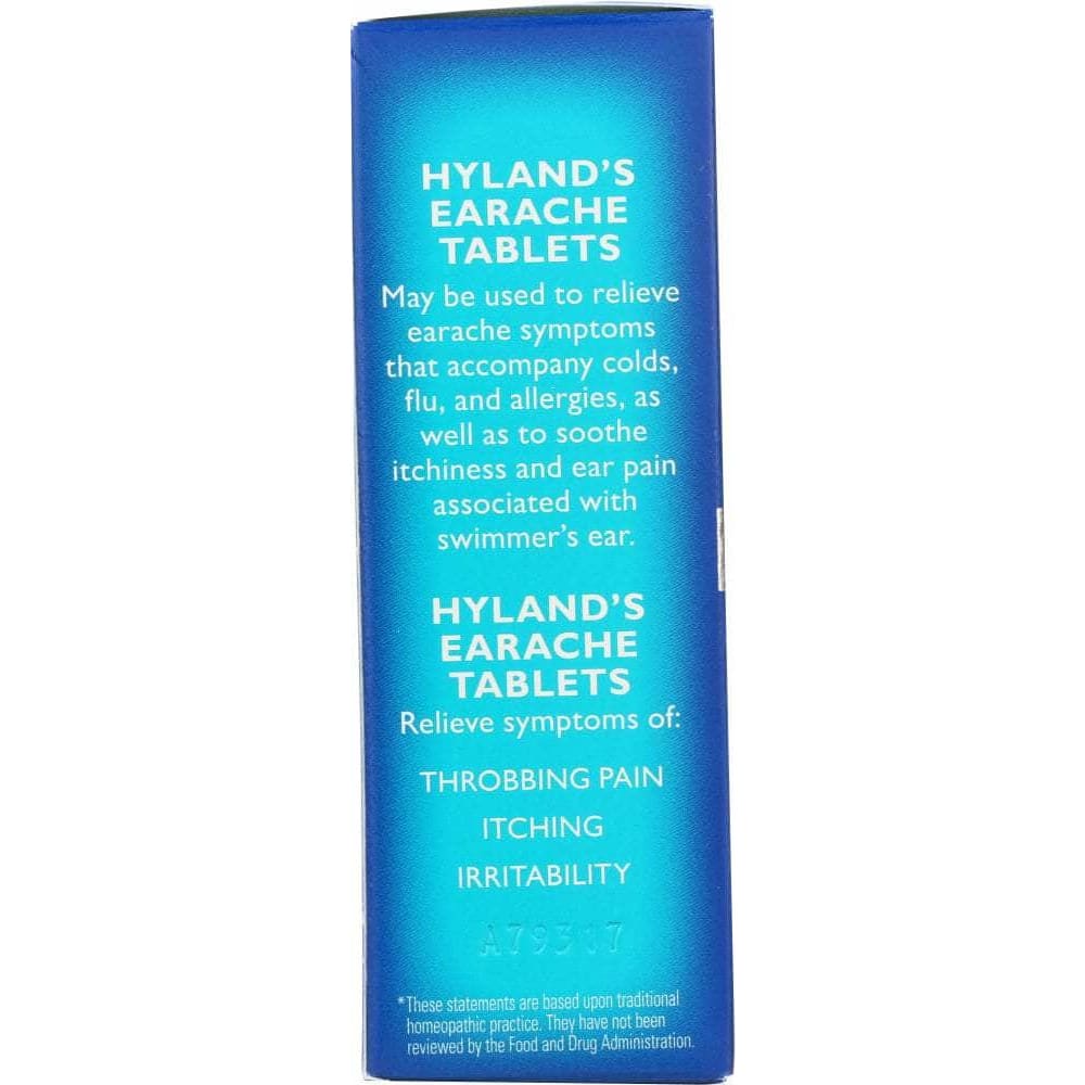 HYLANDS Hyland'S Homeopathic Earache Tablets, 40 Tablets