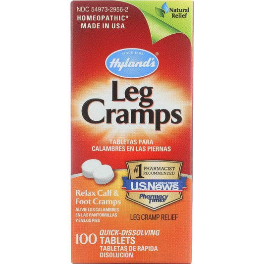 HYLANDS Hyland'S Leg Cramps Homeopathic Natural Relief, 100 Tablets
