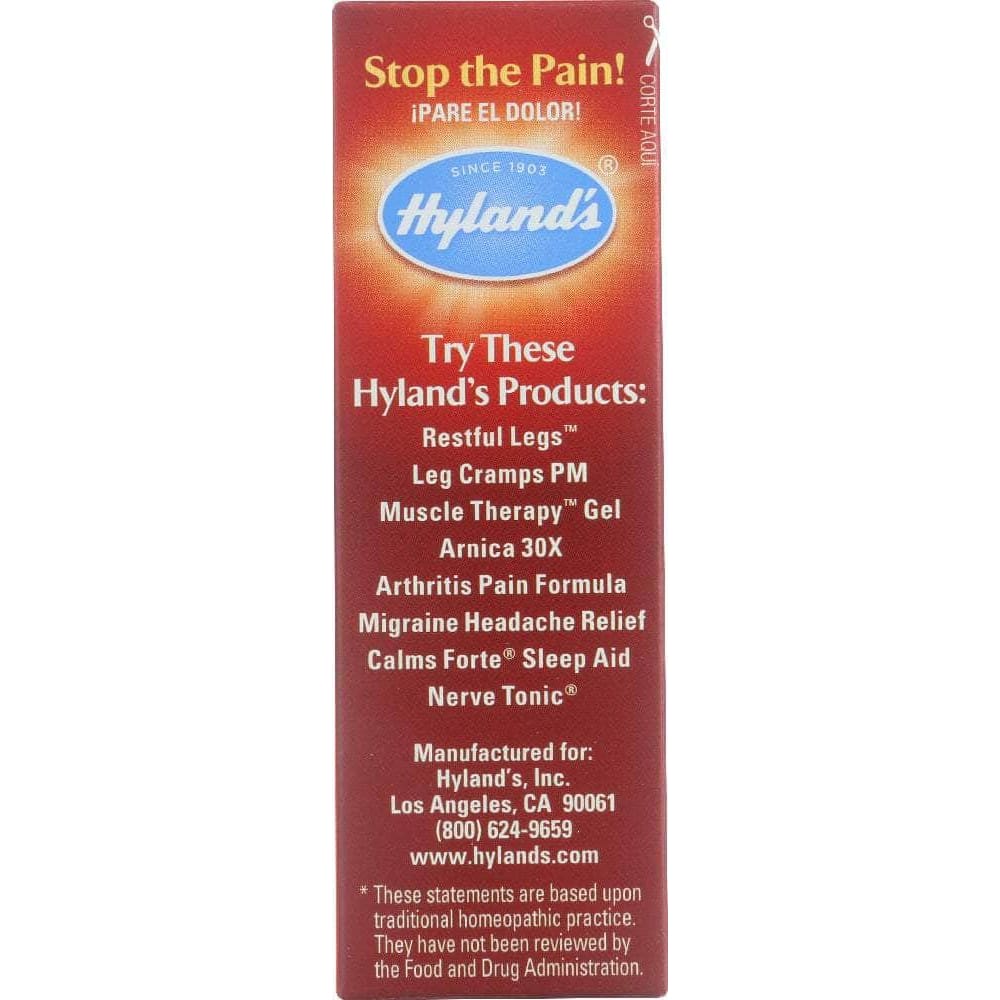 HYLANDS Hyland'S Leg Cramps Homeopathic Natural Relief, 100 Tablets