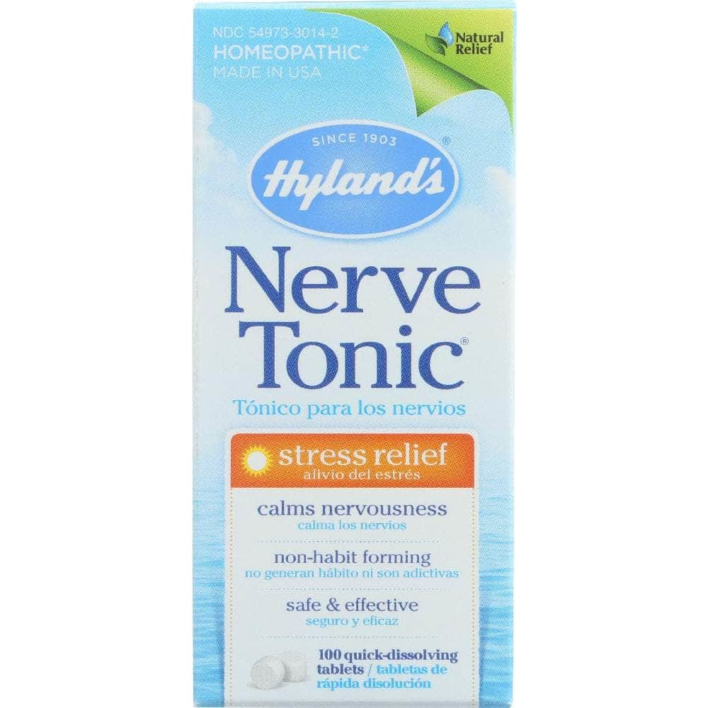 Hylands Hyland's Nerve Tonic Stress Relief, 100 Tablets
