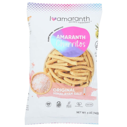 I AMARANTH: Churritos Himalayan Salt 5 oz (Pack of 5) - Snacks Other - I AMARANTH