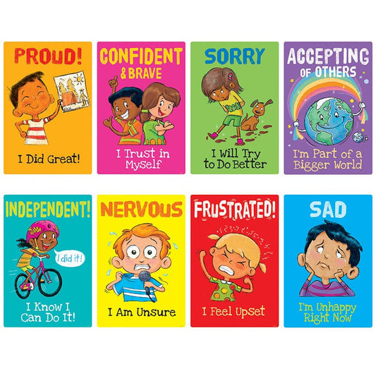 I Feel Posters 8/St (Pack of 3) - Social Studies - Trend Enterprises Inc.