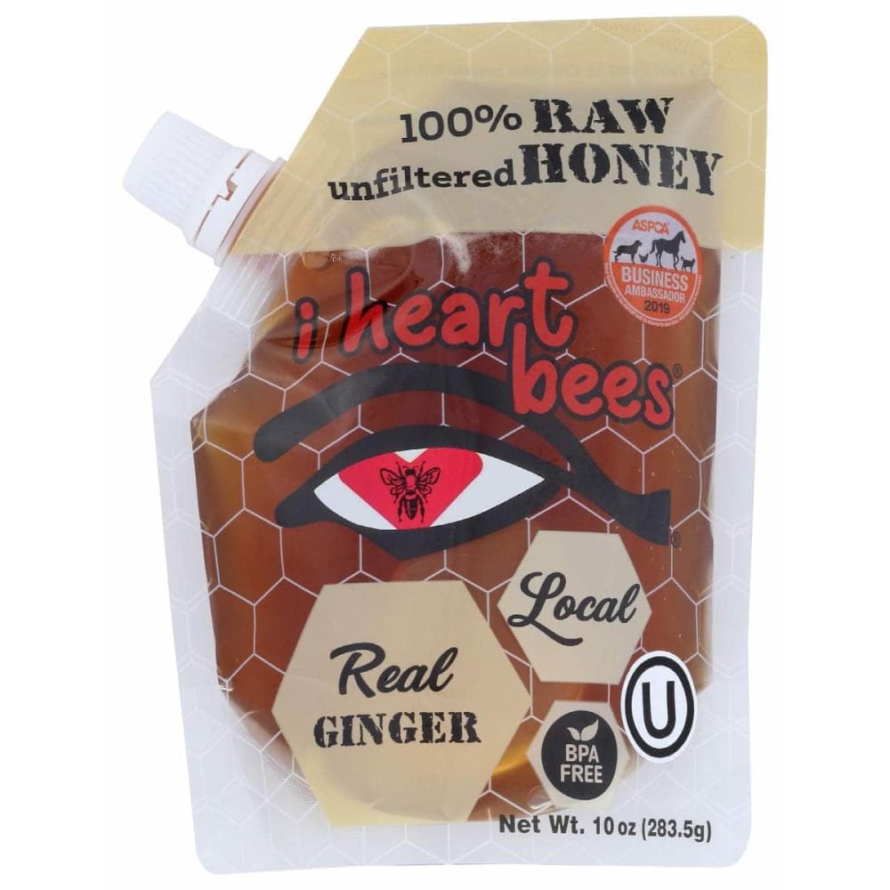 I HEART BEES Grocery > Cooking & Baking > Honey I HEART BEES Honey Ginger, 10 oz