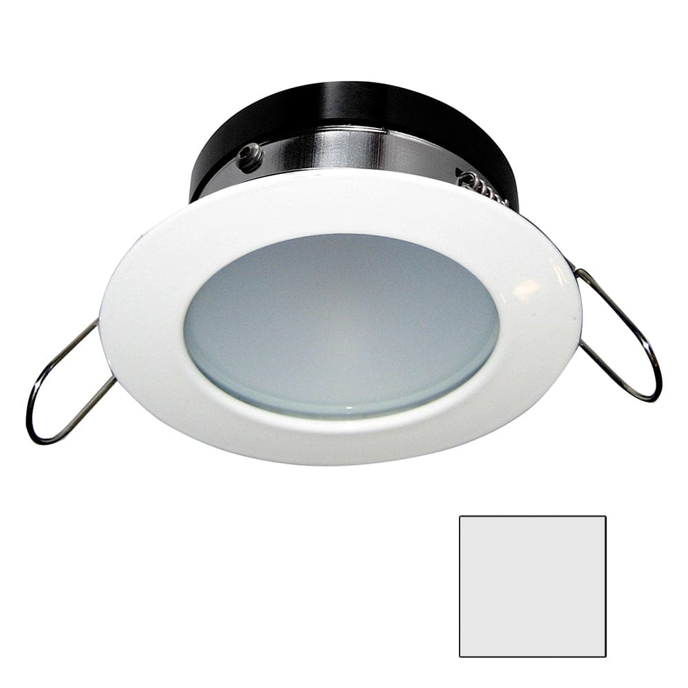i2Systems Apeiron A1110Z - 4.5W Spring Mount Light - Round - Cool White - White Finish - Lighting | Dome/Down Lights - I2Systems Inc