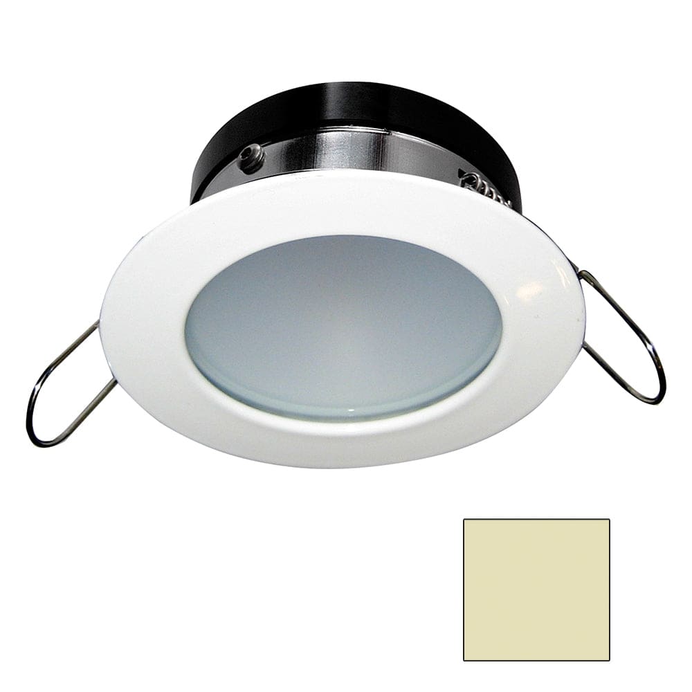 i2Systems Apeiron A1110Z - 4.5W Spring Mount Light - Round - Warm White - White Finish - Lighting | Dome/Down Lights - I2Systems Inc