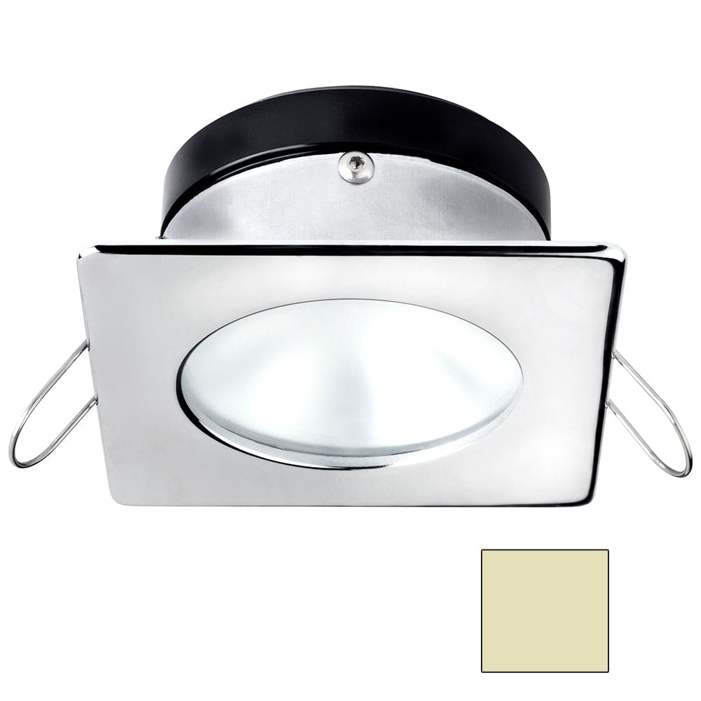 i2Systems Apeiron A1110Z - 4.5W Spring Mount Light - Square/ Round - Warm White - Chrome Finish - Lighting | Dome/Down Lights - I2Systems