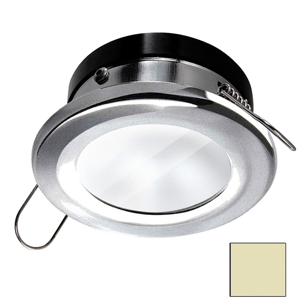 i2Systems Apeiron A1110Z Spring Mount Light - Round - Warm White - Brushed Nickel Finish - Lighting | Dome/Down Lights - I2Systems Inc