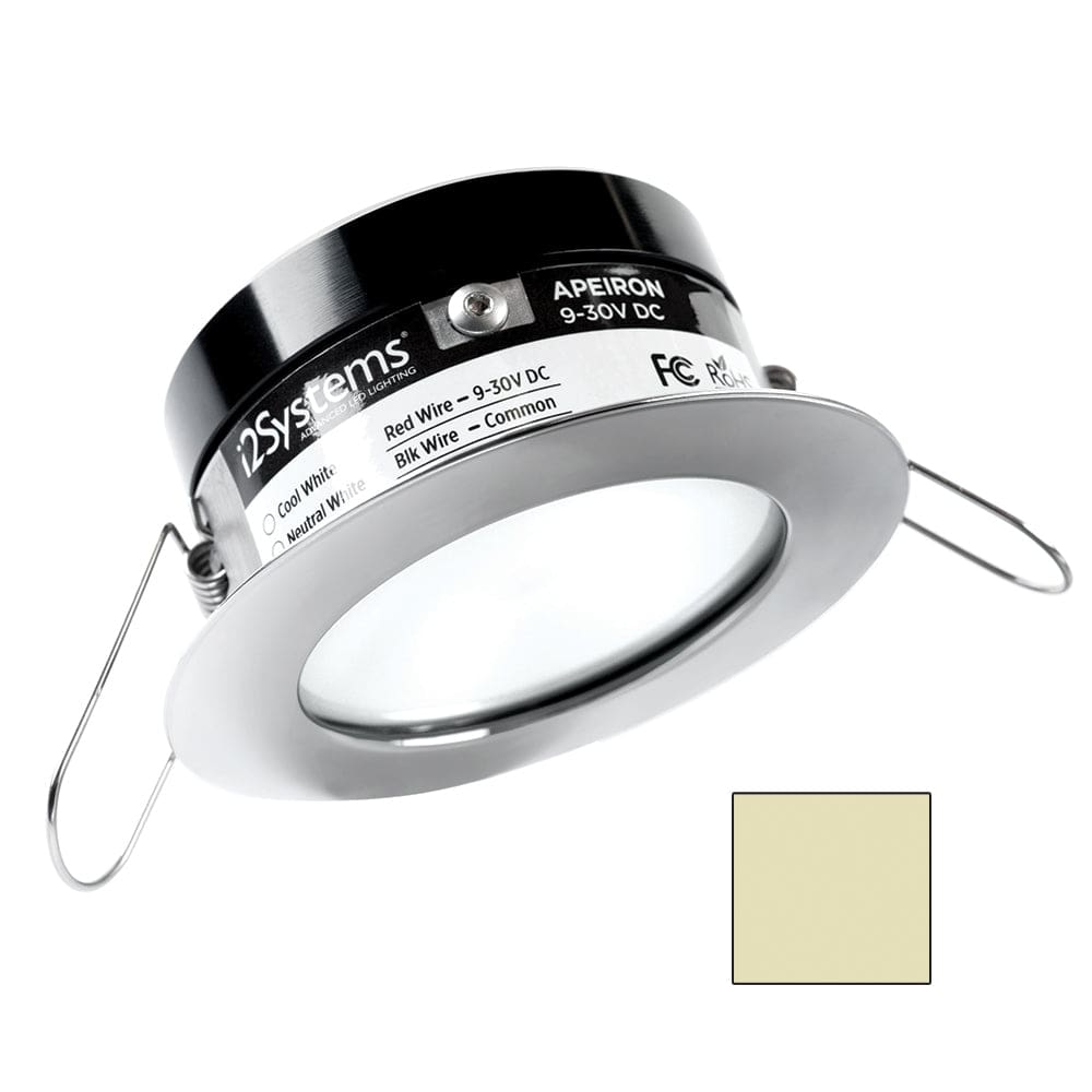 i2Systems Apeiron A503 3W Spring Mount Light - Warm White - Polished Chrome Finish - Lighting | Dome/Down Lights - I2Systems Inc
