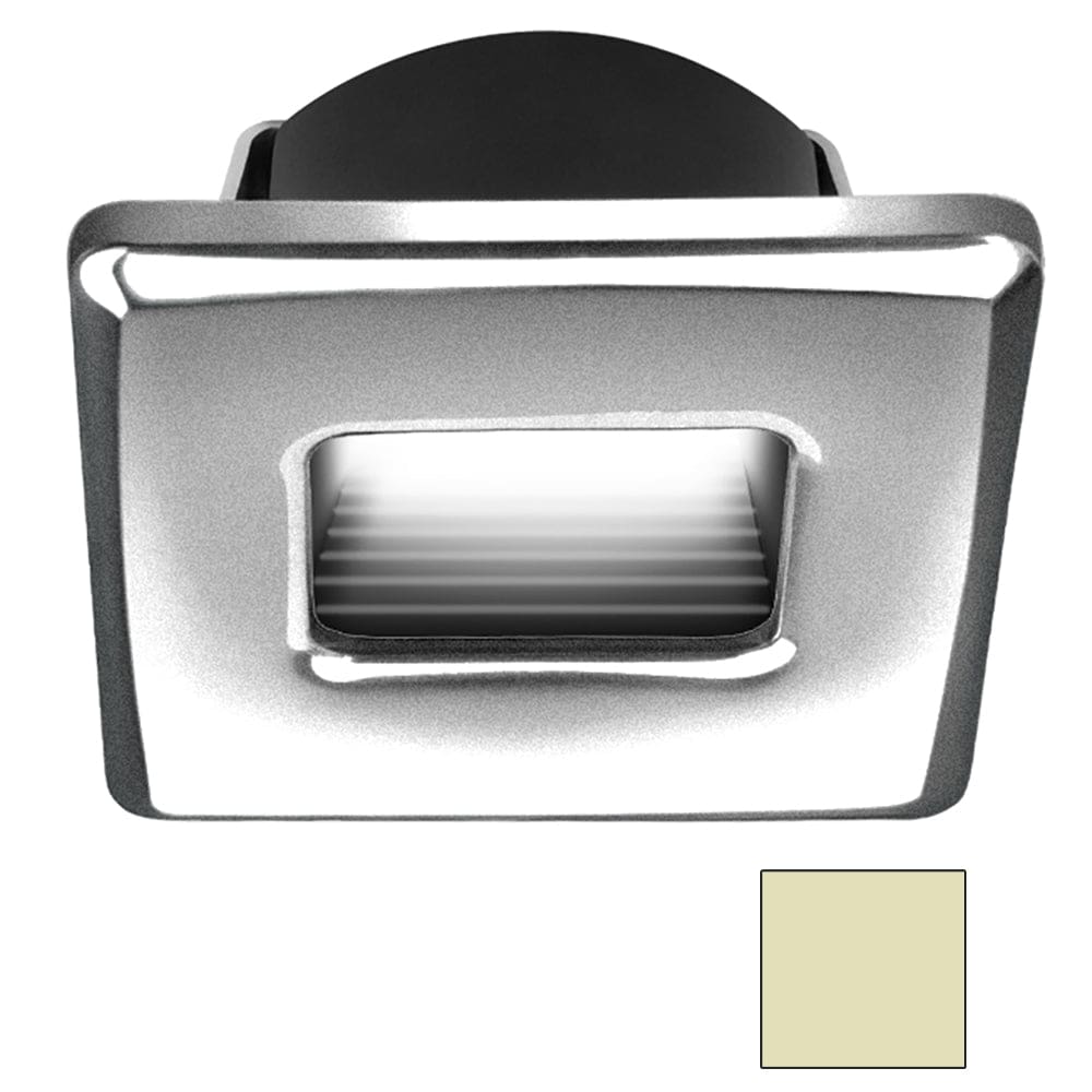 i2Systems Ember E1150Z Snap-In - Brushed Nickel - Square - Warm White Light - Lighting | Interior / Courtesy Light - I2Systems Inc