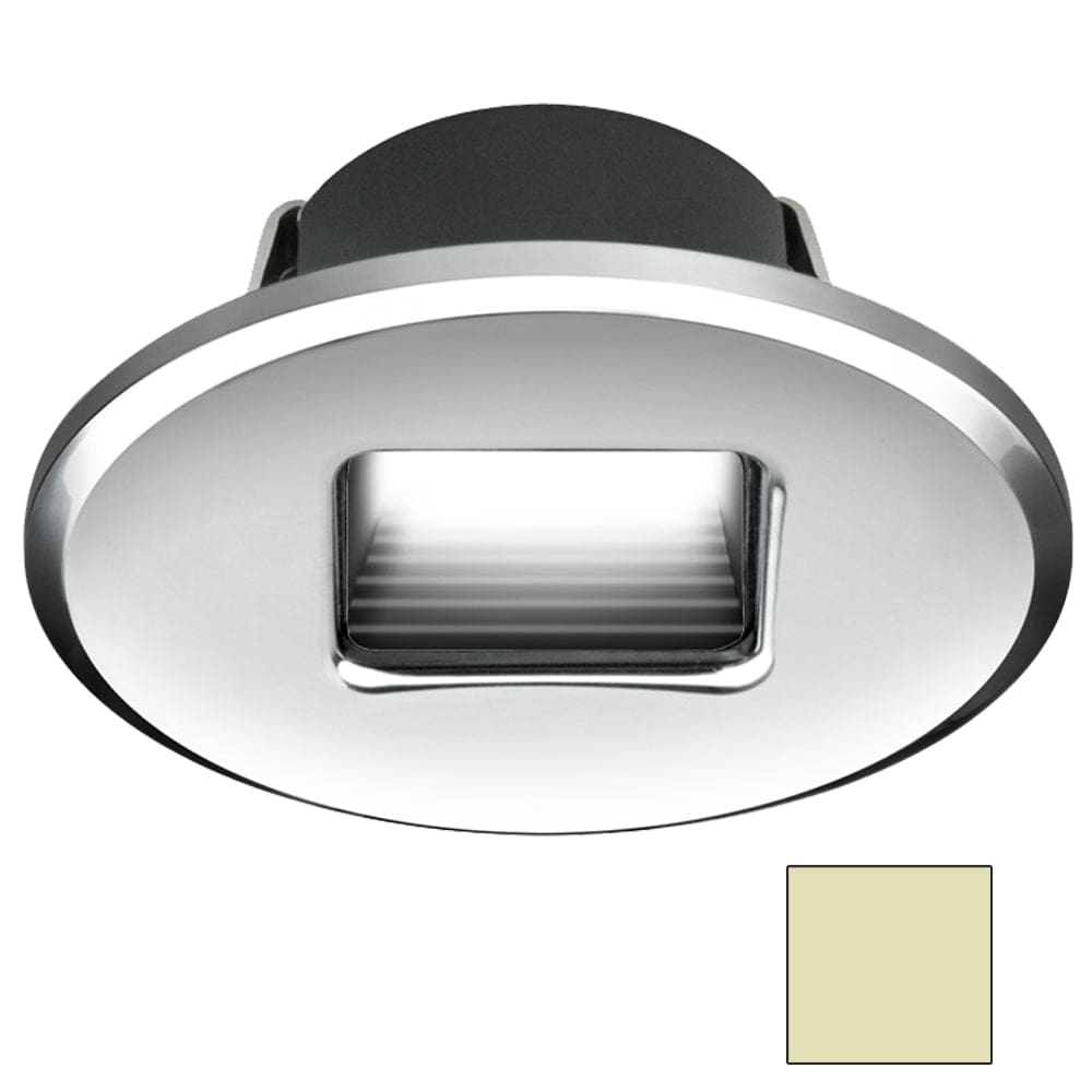 I2Systems Ember E1150Z Snap-In - Polished Chrome - Oval - Warm White Light - Lighting | Interior / Courtesy Light - I2Systems Inc