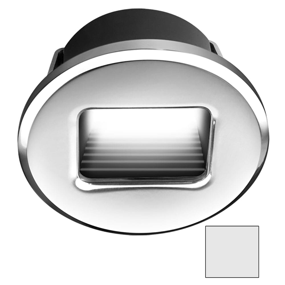 i2Systems Ember E1150Z Snap-In - Polished Chrome - Round - Cool White Light - Lighting | Interior / Courtesy Light - I2Systems Inc