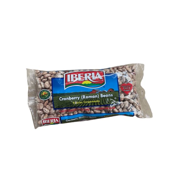 Generic Iberia Cranberry (Roman) Beans, 12 oz