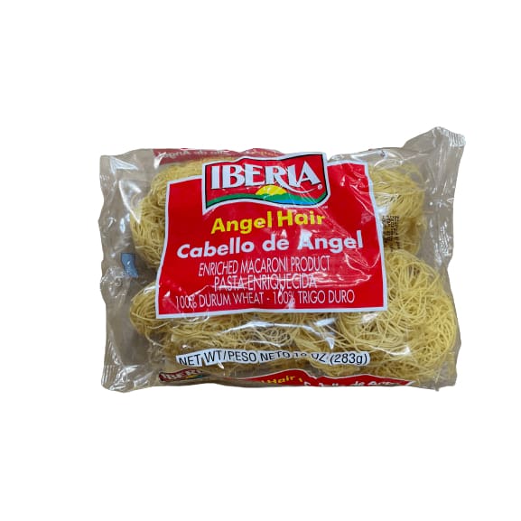 Iberia Iberia Enriched Angel Hair Pasta, 10 oz