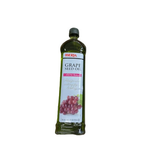 Iberia Iberia Grape Seed Oil 100% Natural, 34 fl oz.