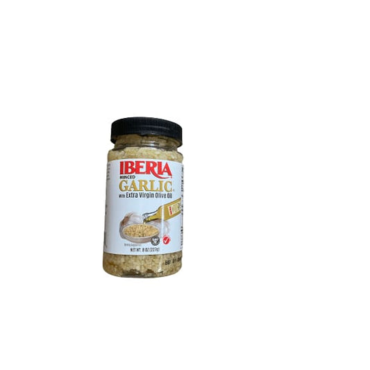 Iberia Iberia Ib Minced Garlic Extra Virgin Oliv., 8 oz