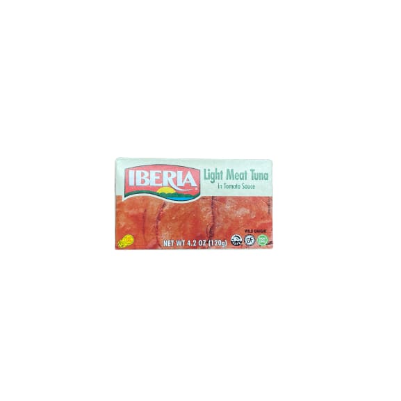 Iberia Iberia Light Meat Tuna In Tomato Sauce, 4.2 oz