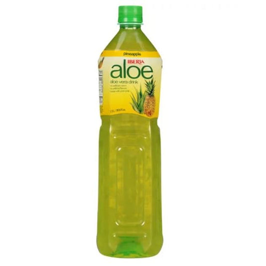IBERIA: Pineapple Aloe Vera Drink 1.5 lt (Pack of 3) - Grocery > Beverages > Juices - IBERIA