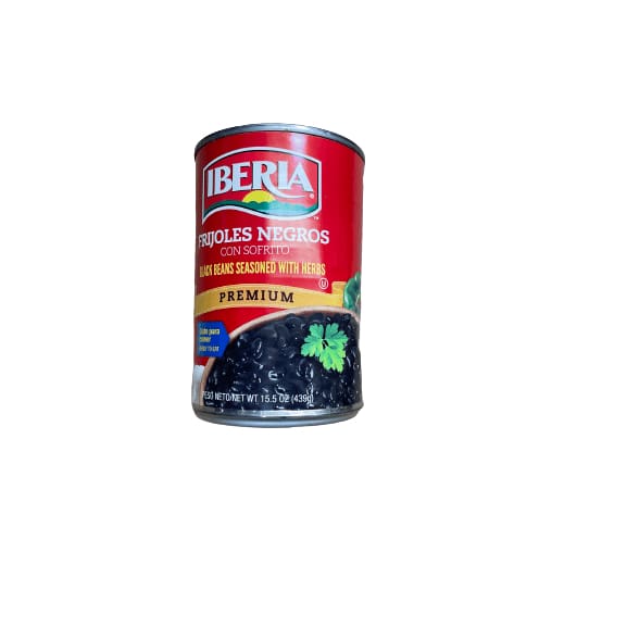 Iberia Iberia Premium Black Beans, Seasoned With Herbs, 15.5 Oz