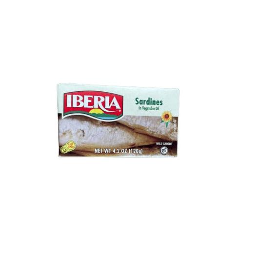 Iberia Iberia Sardines In Vegetable Oil, 4.2 oz.