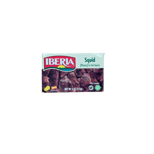 Iberia Iberia Squid Pieces in Ink Sauce, 4 oz