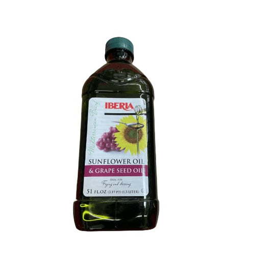 Iberia Iberia Sunflower Oil & Grape Seed Oil, 51 fl. oz.