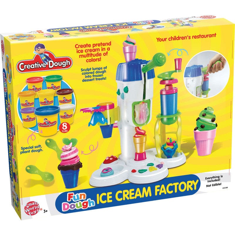 Ice Cream Factory Fun Dough - Dough & Dough Tools - Small World Toys