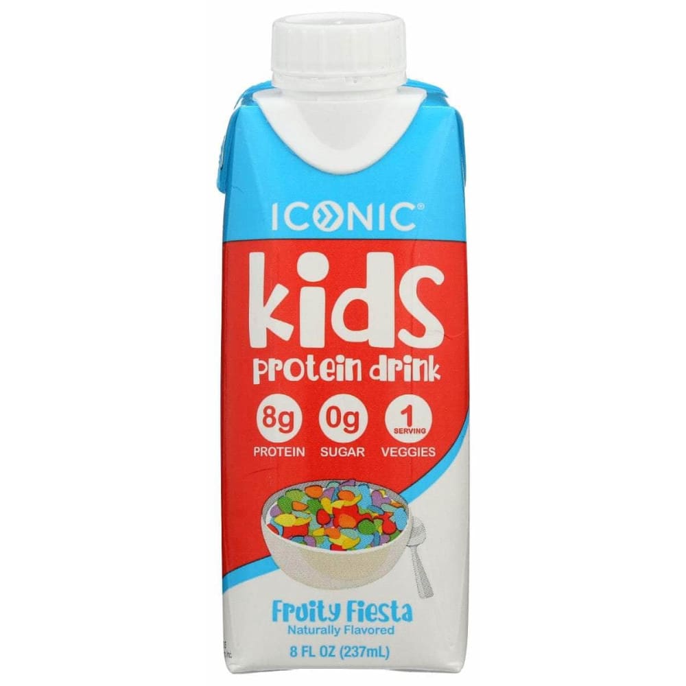 ICONIC ICONIC Kids Protein Rtd Fruit, 8 fo