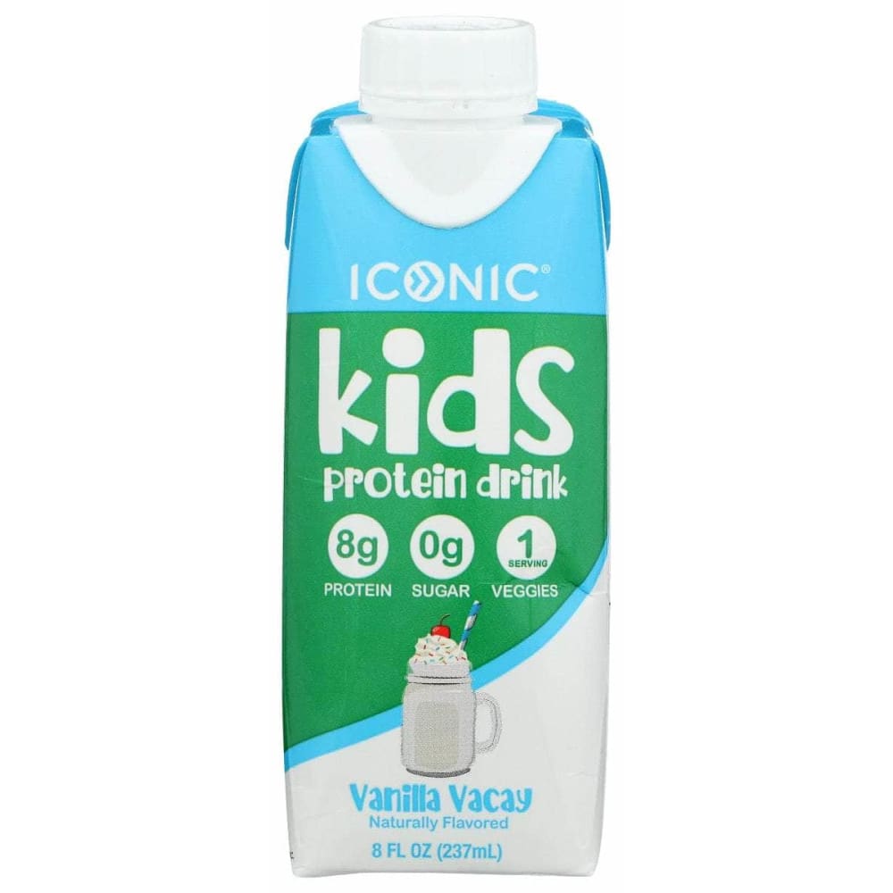 ICONIC ICONIC Kids Protein Rtd Vanilla, 8 fo