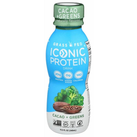 ICONIC ICONIC Protein Drink Cacao Greens, 11.5 fo