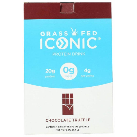 ICONIC ICONIC Protein Drink Chocolate Truffle 4Pack, 46 fo