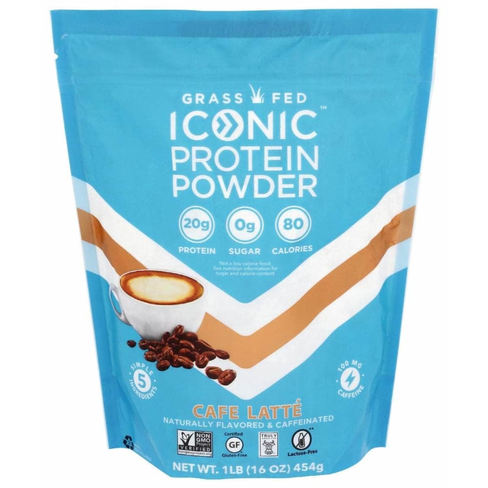 ICONIC ICONIC Protein Powder Cafe Latte, 1 lb