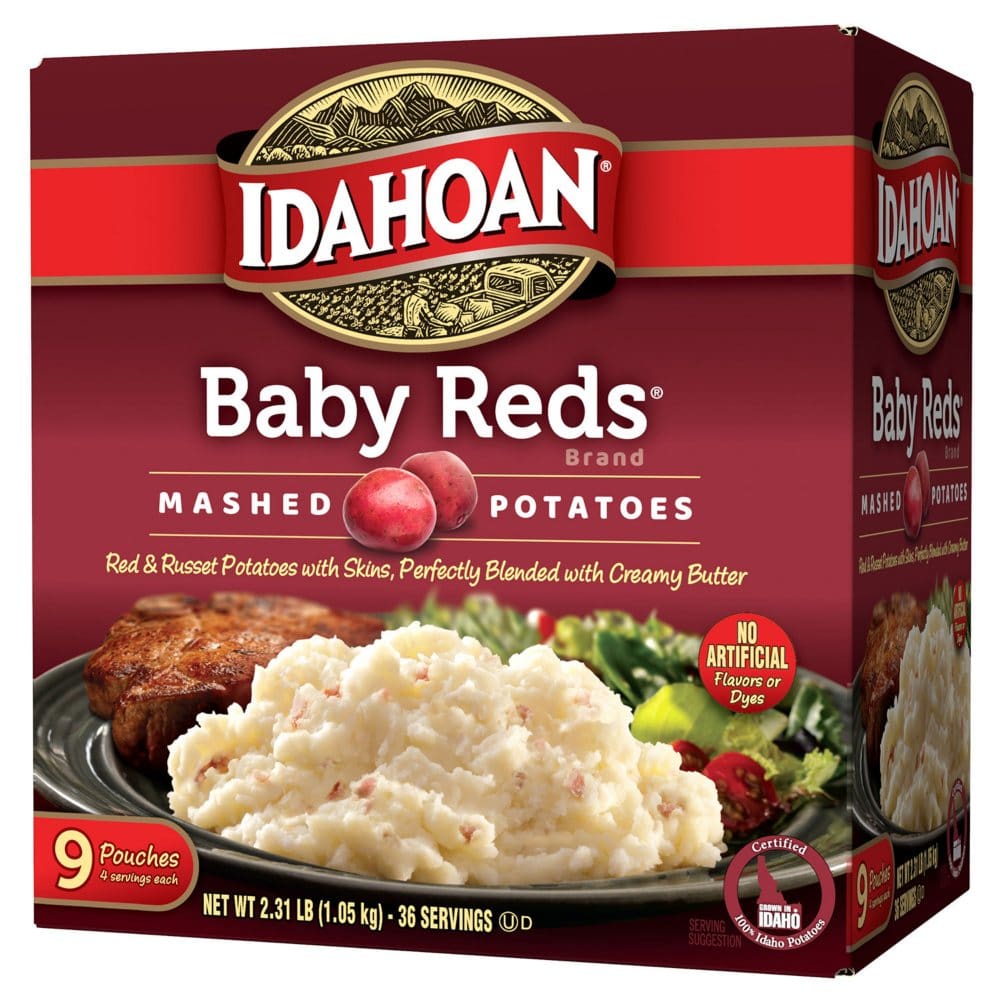 Idahoan Baby Reds Value Pack Mashed Potatoes (4 oz. 9 pk.) - Pasta & Boxed Meals - Idahoan Baby