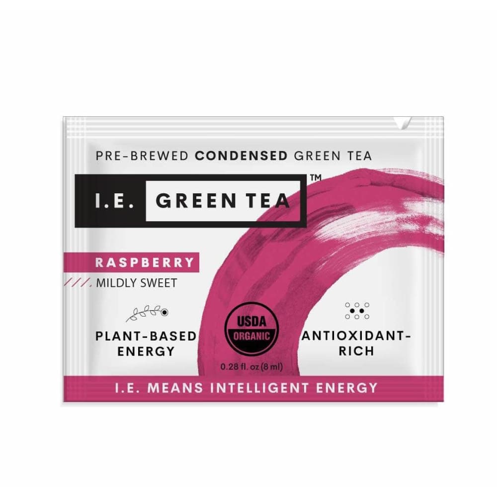 IE GREEN TEA Ie Green Tea Raspberry Green Tea, 8 Pk