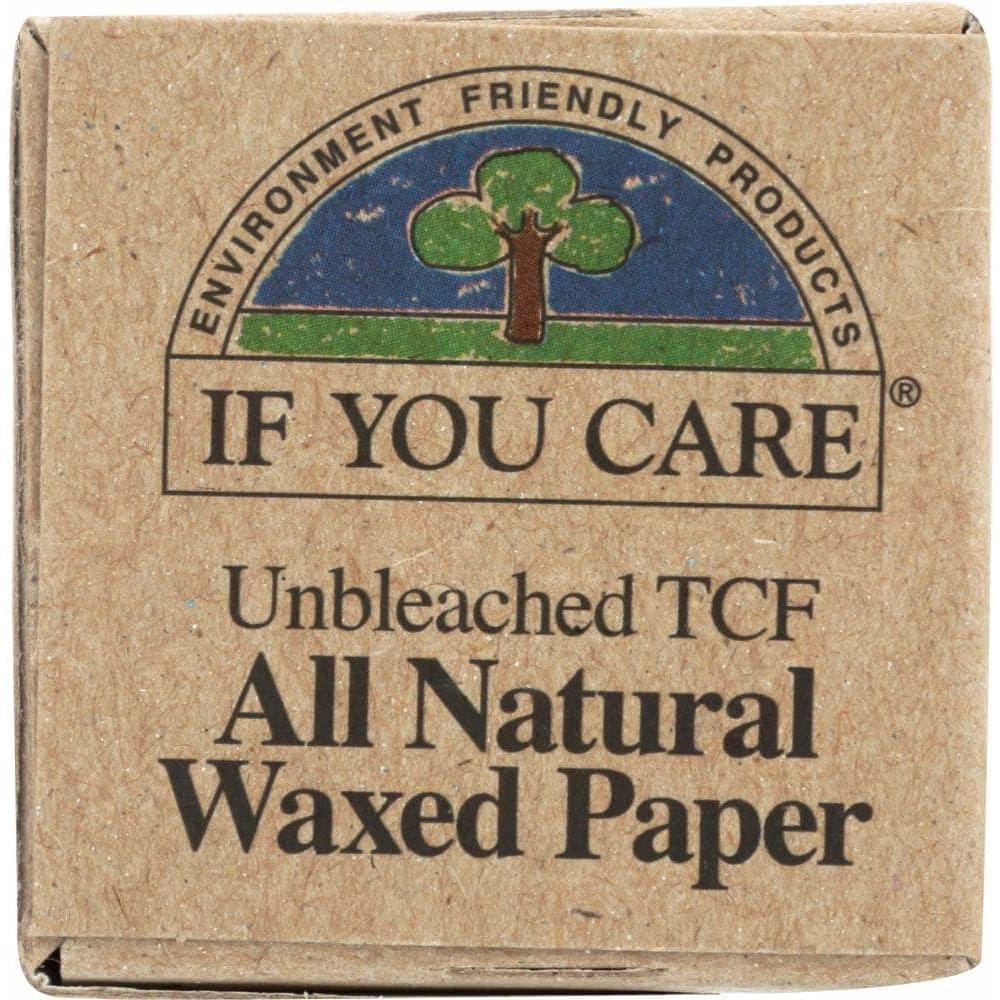 If You Care If You Care All Natural Waxed Paper 75 sq ft, 1 Ea