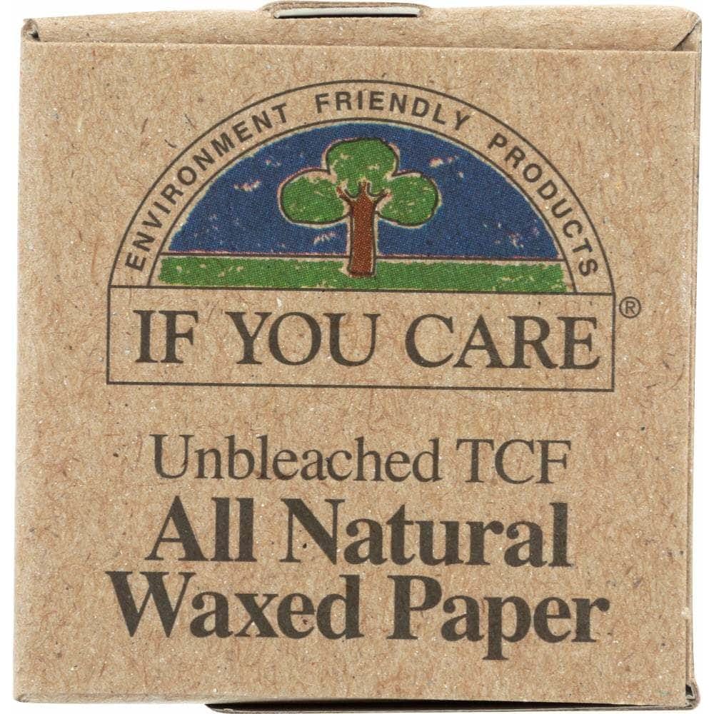 If You Care If You Care All Natural Waxed Paper 75 sq ft, 1 Ea
