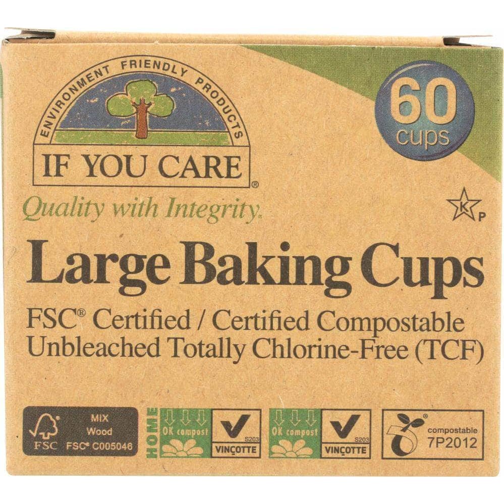 If You Care If You Care Large Baking Cups, 60 Cups