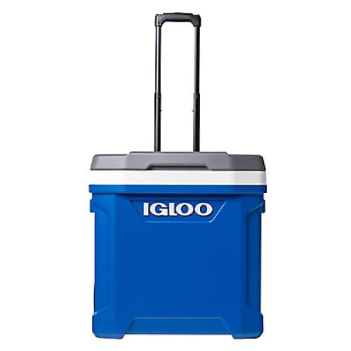 Igloo Latitude 60-Qt. Roller Cooler - Indigo Blue - Home/Sports & Fitness/Camping & Beach Gear/Coolers & Water Bottles/ - Igloo