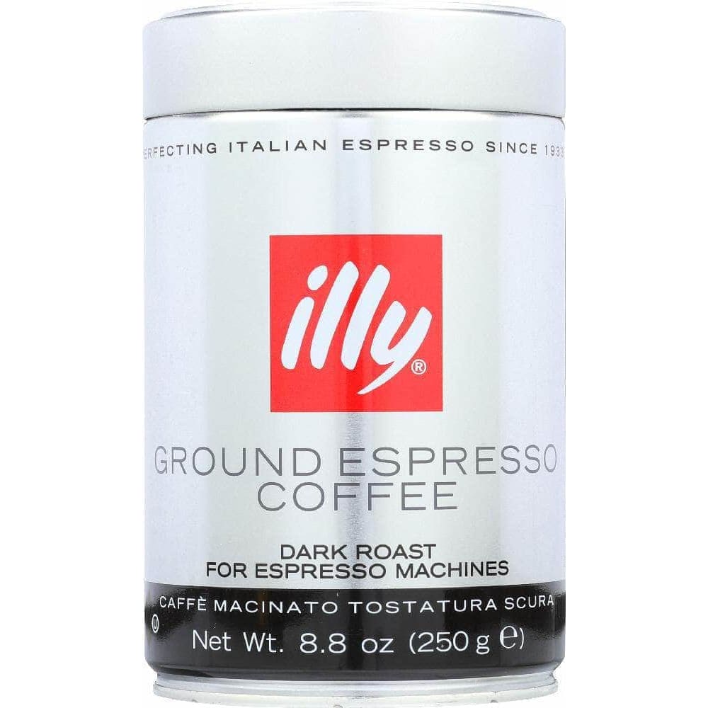 Illy Illy Espresso Dark Roast Ground Coffee, 8.8 oz
