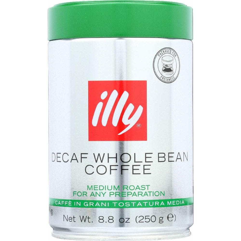 Illy Illycaffe Whole Bean Decaffeinated Coffee, 8.8 oz
