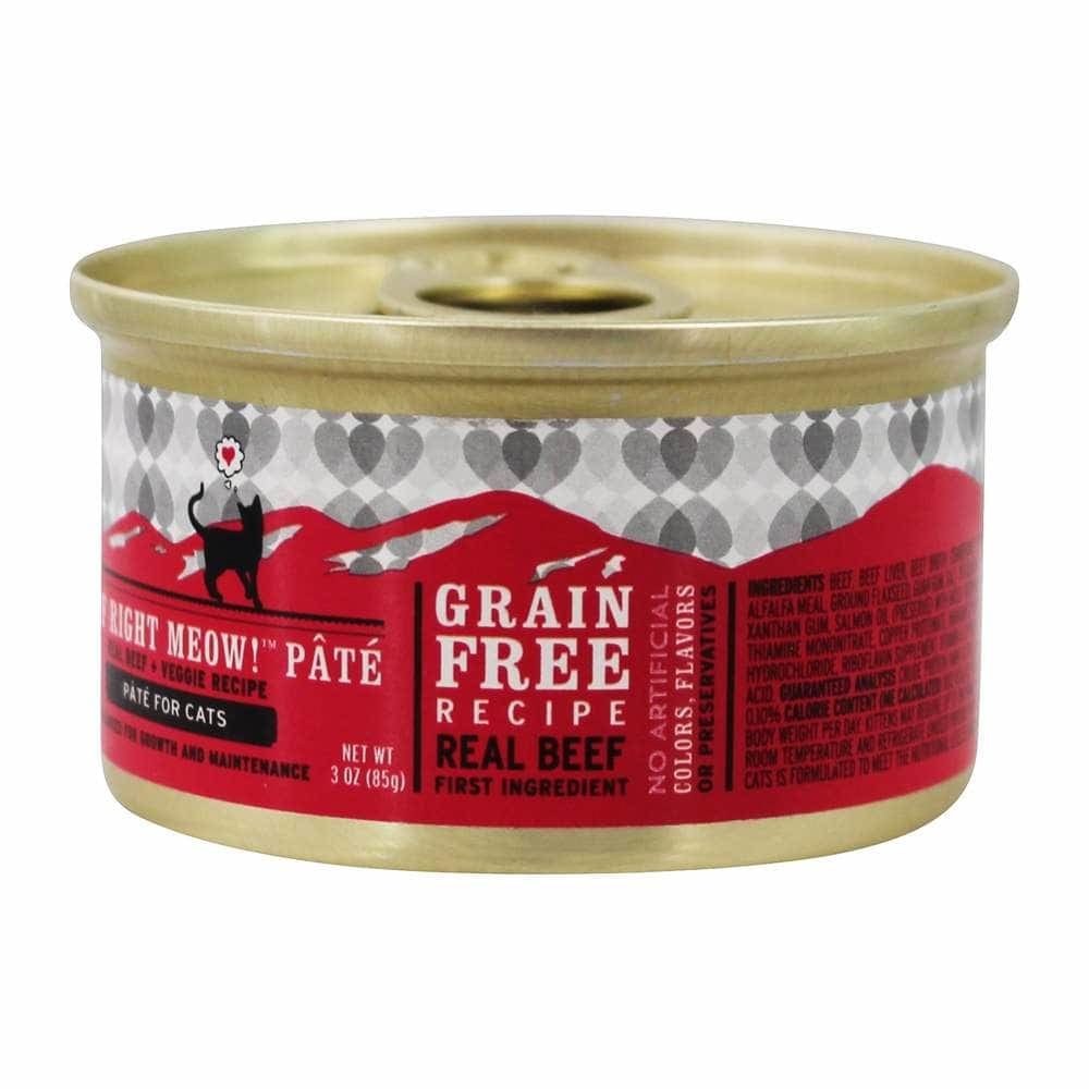 I And Love And You I&Love&You Cat Food Beef Right Meow in Can, 3 oz